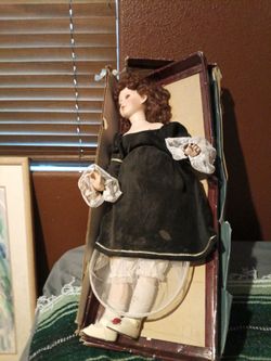 Big antique porcelain doll for sale