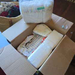 Pampers NB And Huggies No1