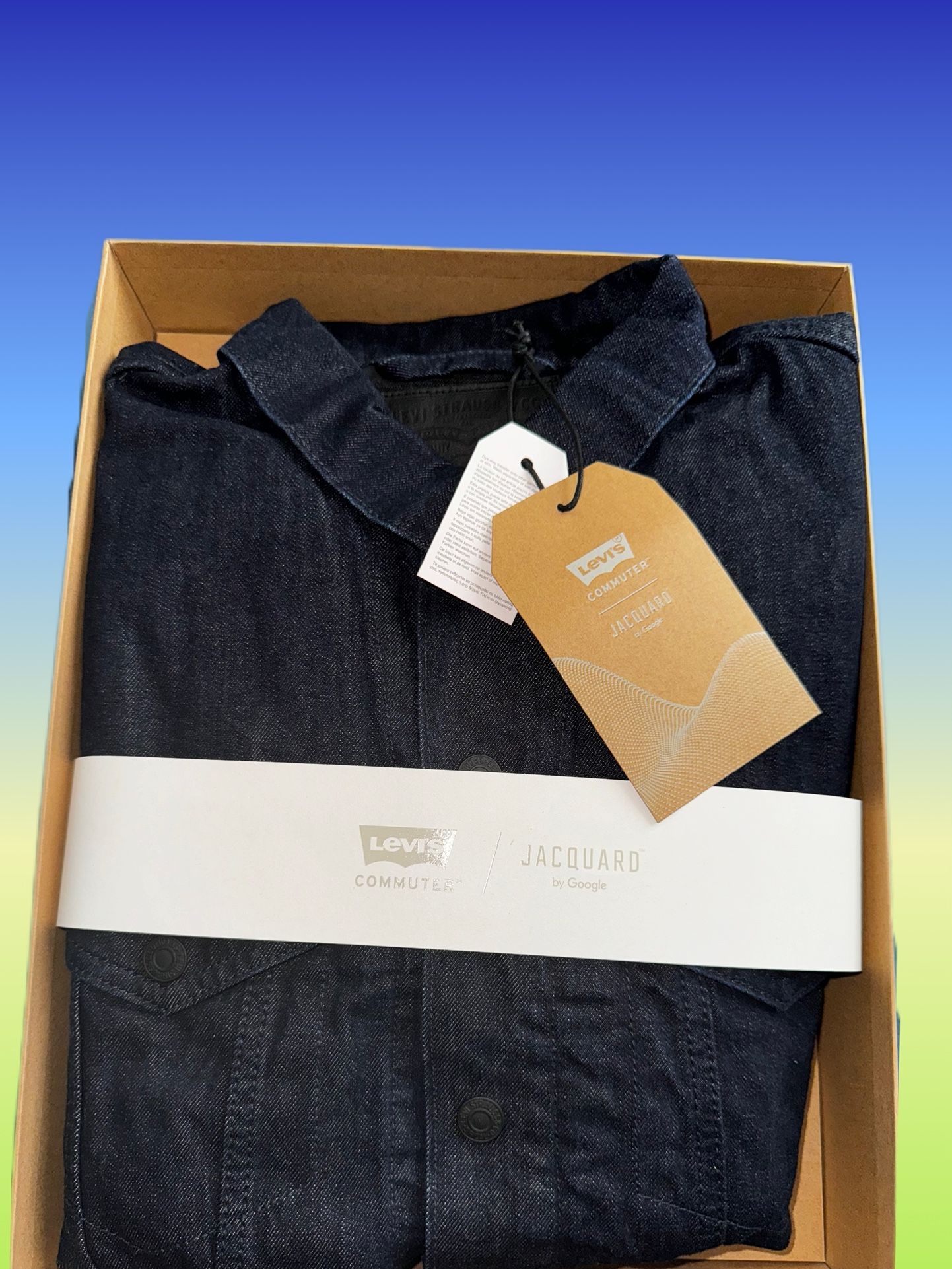 LEVI'S COMMUTER X JACQUARD BY GOOGLE TRUCKER JACKET