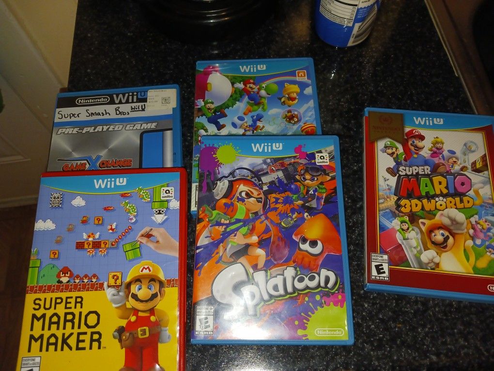 Batch Of Wii U Games $75 Obo