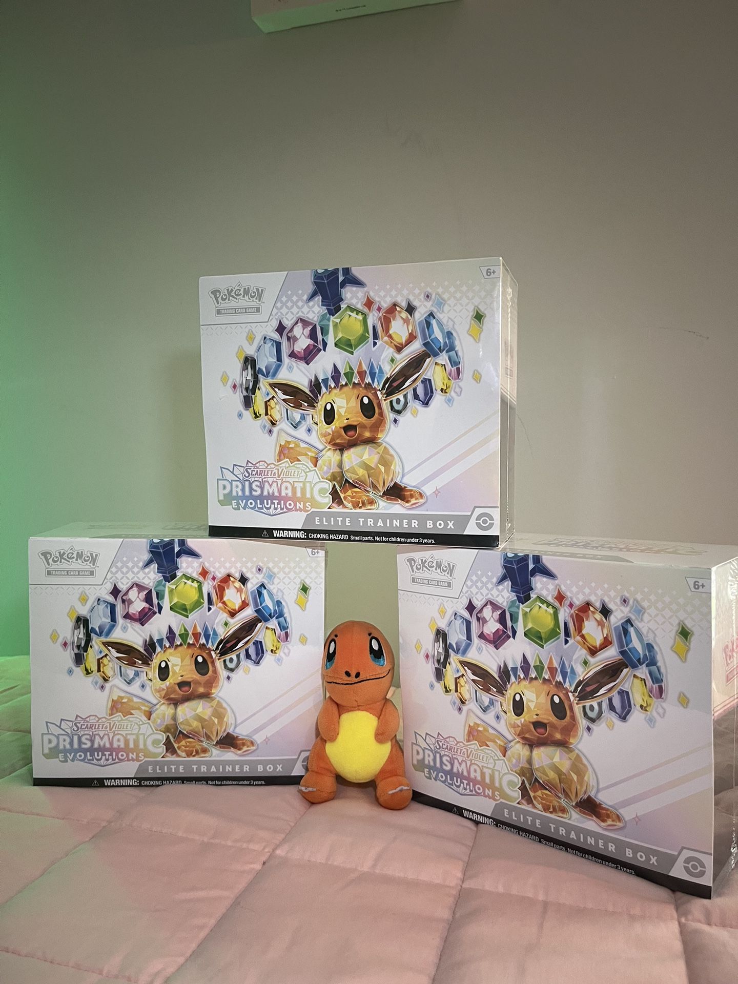 Pokmon TCG Evolutions Sealed Collectible Card Game Boxes Pokmon TCG Prismatic  Evolutions Elite Trainer Box (ETB) - Factory Sealed 2024 Pokmon Tcg Prismatic  Evolutions Elite Trainer Box Etb Pack