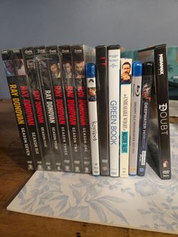 Ray Donavan Dvd box set and misc Dvds
