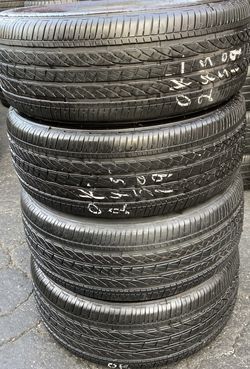 4 Llantas Usadas Bridgestone Dueler Run Flat 245/50/19 $270 Las 4