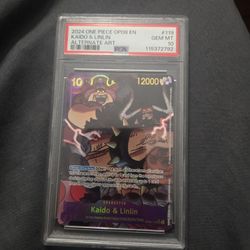 Kaido & Linlin OP08-119 One PIECE PSA 10 