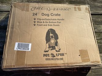 24” dog crate