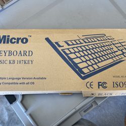 Micro keyboard basic KB 107 Key
