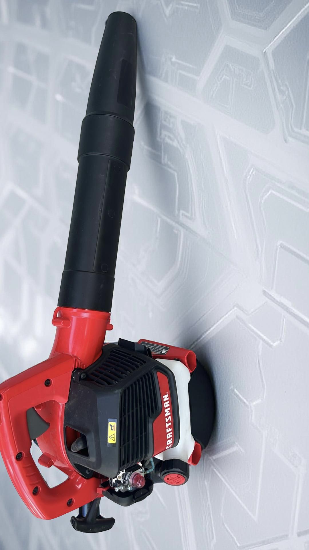 CRAFTSMAN B2000 25-cc 2-cycle 410-CFM 180- MPH Gas Handheld Leaf Blower