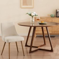 Modern Upholstered Dining Chairs Set of 1
