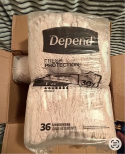 Womens Depend Large 72ct