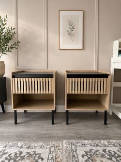 *New* assembled nightstands