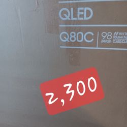 SAMSUNG 98"INCH QLED 4K Q80C 