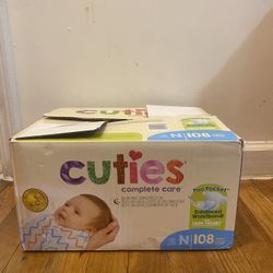 Newborn Cuties Diapers