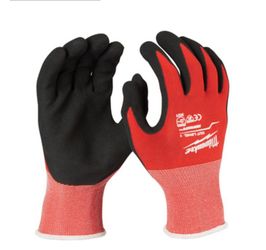 Milwaukee SMARTSWIPE Red/Black Large Nylon Cut-Resistant Glove - ANSI Cut Level 1 Cut Resistance - 4