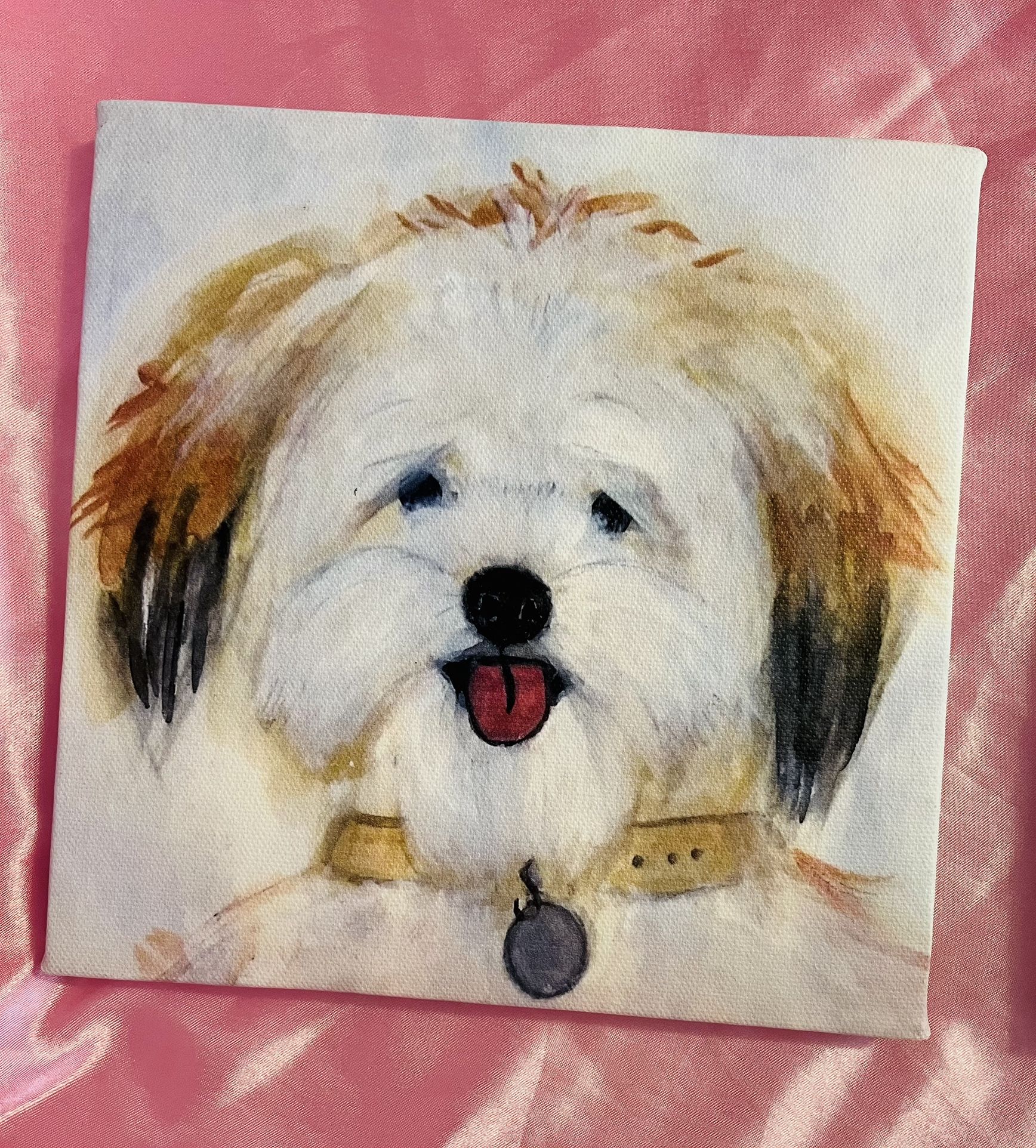 Custom Art Portrait Paintings Of Pets 