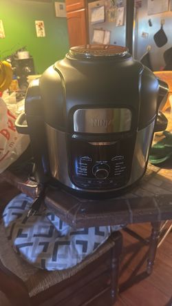 Ninja pressure cooker and air fryer