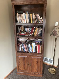 Wood Bookcase