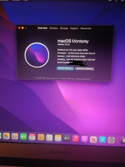 MacBook Air (2015) 256gb/4gb/i5
