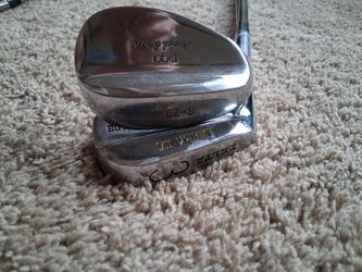 Left Handed PGA Sandwedge and a KH Mark IV 4 iron