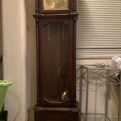 Mahogany Grandfather Clock