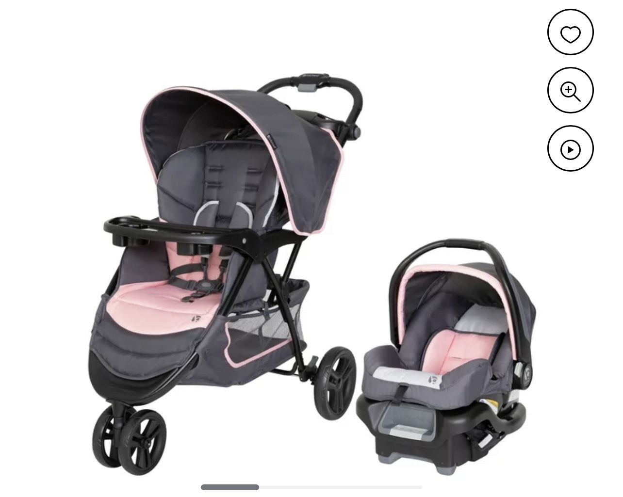 Baby Trend Ez Travel System Car Seat And Stroller Set