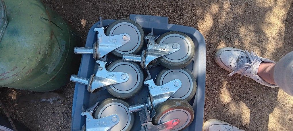 Caster Wheels (Set Of 6)
