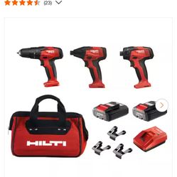 Hilti 3 Tool Combo Kit