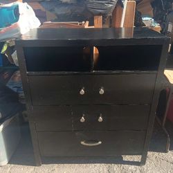 Dresser Black 3 Drawers