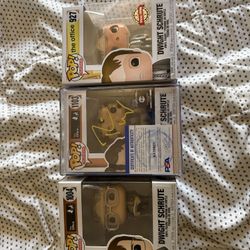 Dwight Shrute Funko Pops 