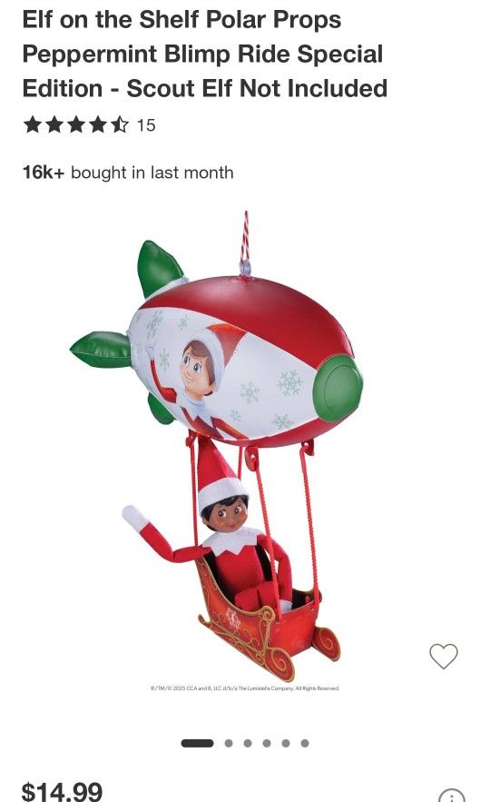 Elf On The Shelf Prop
