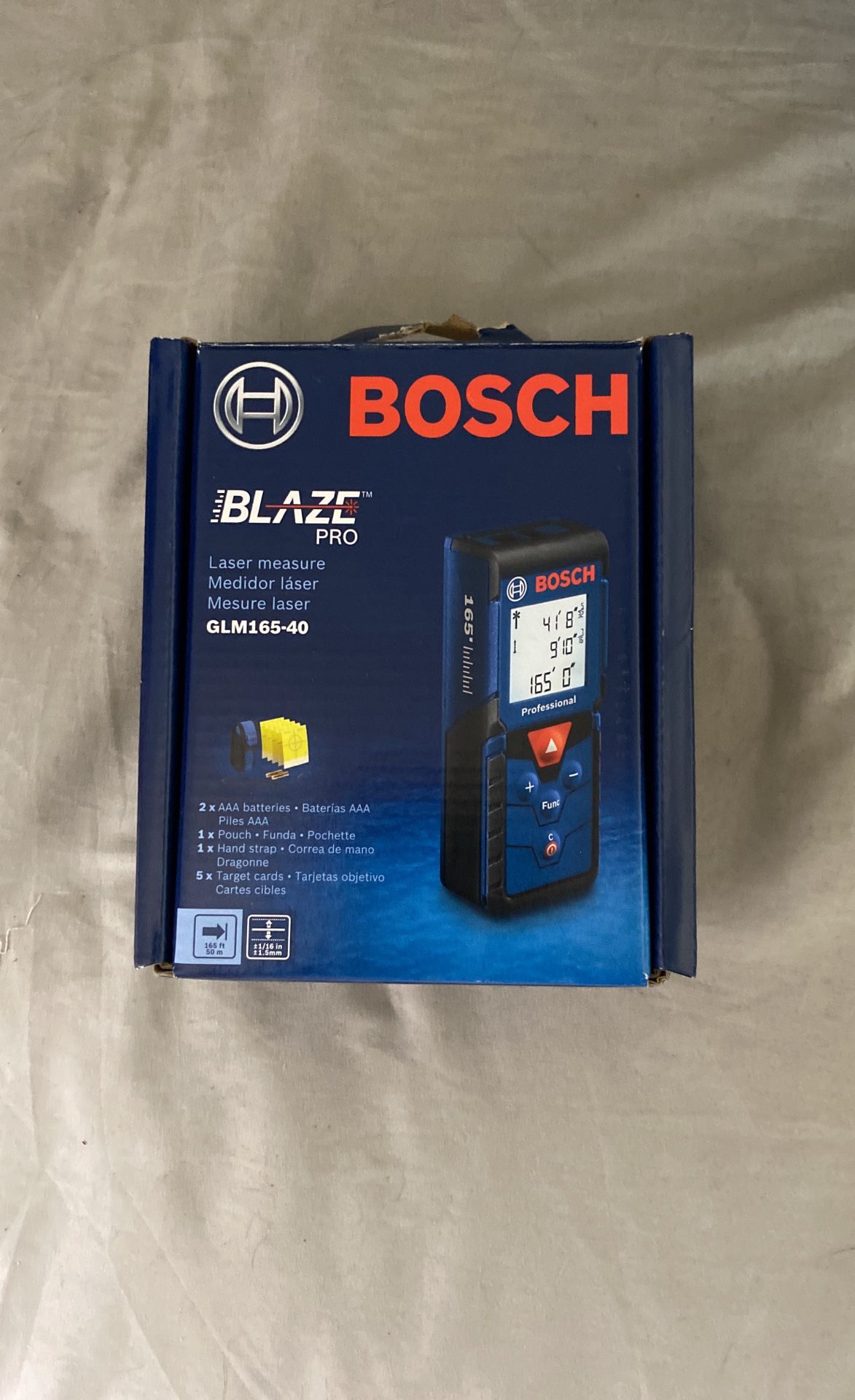 Bosch Blaze Pro Laser measure