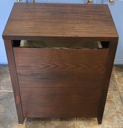Home Decor - Wood Laundry Hamper with Lid & Removable Cotton Liner Bag