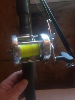 Omoto chief 7000 on 10 ft ugly stick