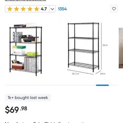 Black Wire Shelving