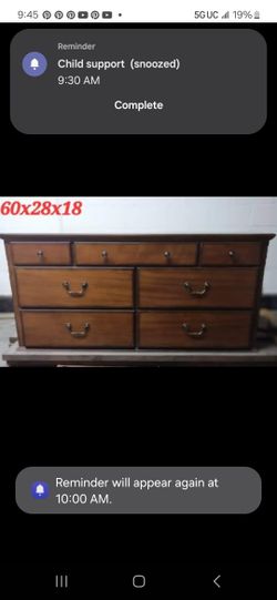 2-Dressers And Mirror