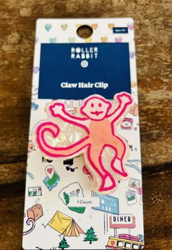Roller Rabbit Claw Hair Clip