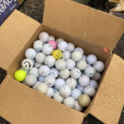 Box Of Golf balls 