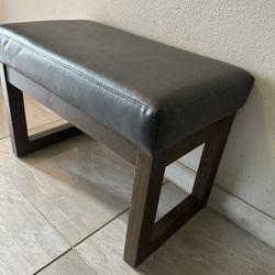 Beautiful Gray Color Bench Ottoman 