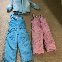 Children‘s Snow Overalls And Jacket 