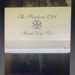 1979 Avon, silver plate presidents club Avon’s very best set of three