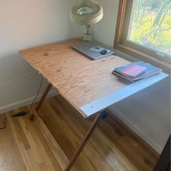 Architectural Drafting table and light.