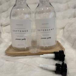 Detergent/softner Set