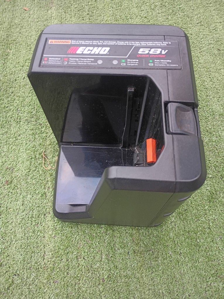Echo CBC-58V Quick Charger Fits Trimmers w/ 58 Volt Lithium-Ion