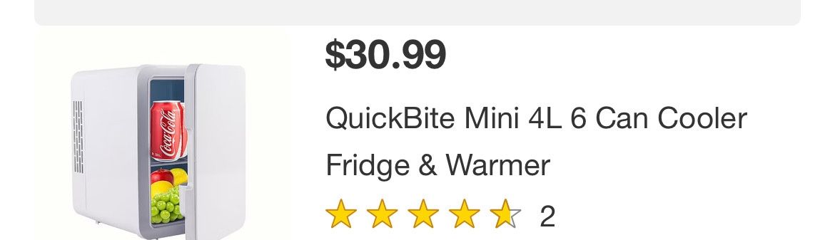 Mini fridge