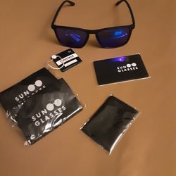 Retro Polarized Sunglasses For Men And Women UV Protection  (347)