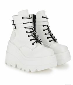 PURE TECHNOPAGAN BOOTS DEMONIA NEW IN BOX SIZE 5