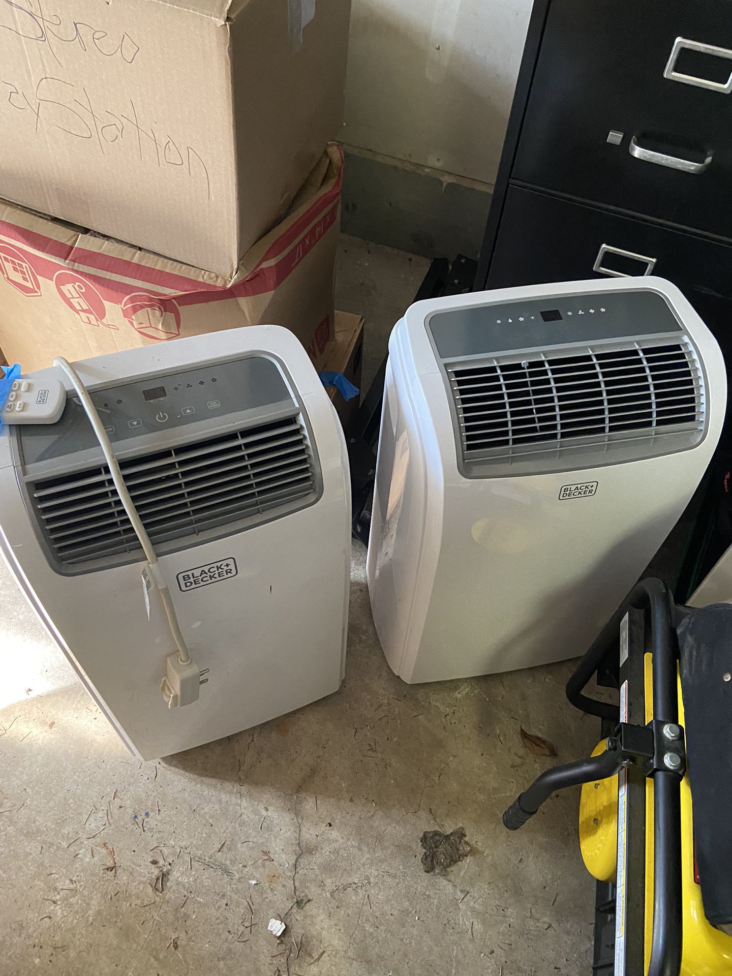 2 Like New Roll Away Air Conditioner/heaters