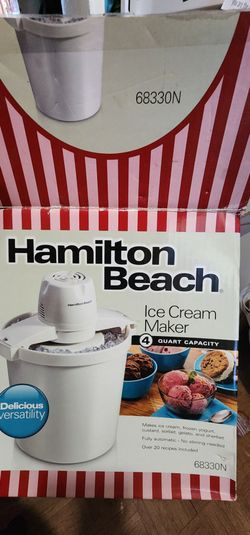 Hamilton Beach ice cream maker