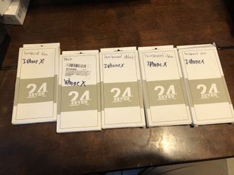 For resellers 5 iPhone X cases with tempered glass