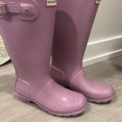 Pink Hunter Boots