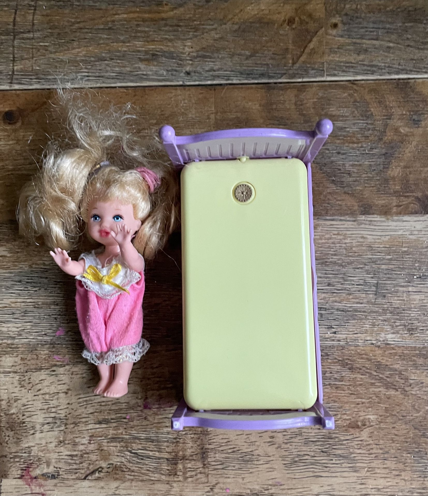 Vintage Kelly Doll and Bed